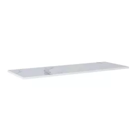   AREZZO design CALACATTA márvány 140x46 cm mosdópult Matt Fehér színben, 20 mm