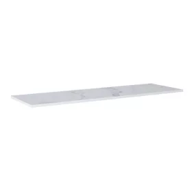   AREZZO design CALACATTA márvány 160x46 cm mosdópult Matt Fehér színben, 20 mm