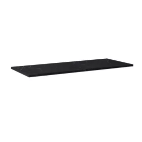   AREZZO design MARQUINA márvány 120x46 cm mosdópult Matt Fekete színben, 20 mm
