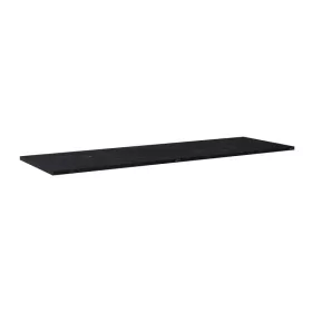   AREZZO design MARQUINA márvány 160x46 cm mosdópult Matt Fekete színben, 20 mm