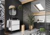 AREZZO design MONTEREY oldalsó fekete fémkeret