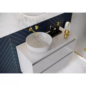 AREZZO design márványpult 100/46/1,5 matt világos szürke