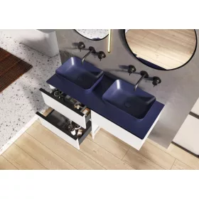 AREZZO design márványpult 60/46/1,5 matt kék