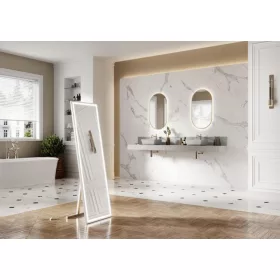   AREZZO design márvány fali panel 80/20/1,5 matt világosszürke