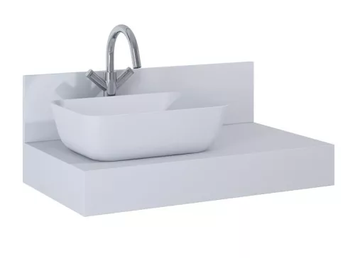AREZZO design márvány fali panel 80/20/1,5 matt világosszürke