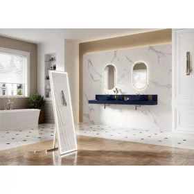 AREZZO design márvány fali panel 80/20/1,5 matt kék