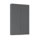 AREZZO design univerzális felsőszekrény bármely modellhez 50 cm-es, 2 ajtós (12,6) mf antracit