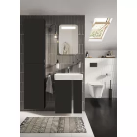   AREZZO design univerzális állószekrény bármely modellhez 40 cm-es, 2 ajtós, (12,6) matt fekete