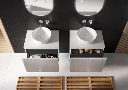 AREZZO design márványpult 120/49,4/1,5 matt fehér