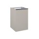 AREZZO design MONTEREY 40 cm-es oldalszekrény szennyeskosárral Matt beige színben