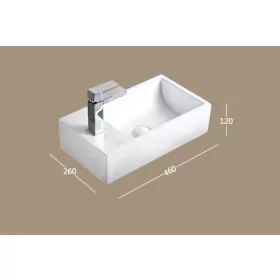 AREZZO design Baltimore 46x26 kézmosó AR-302