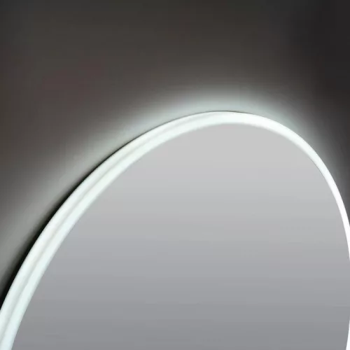 AREZZO design LED okos tükör 80 cm-es kerek+állítható fényerő,páramentesítő funkció,óra,hőmérő