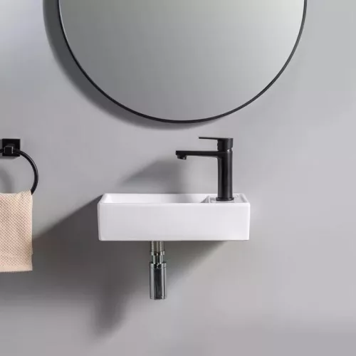 AREZZO design Austin 40x22 jobb oldali mini kézmosó AR-340