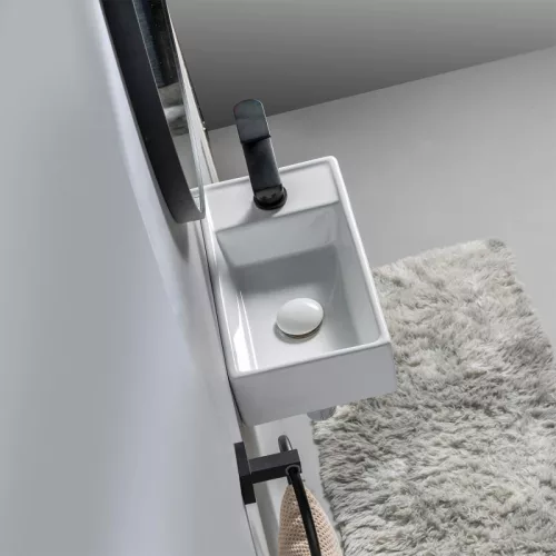 AREZZO design Austin 40x22 jobb oldali mini kézmosó AR-340