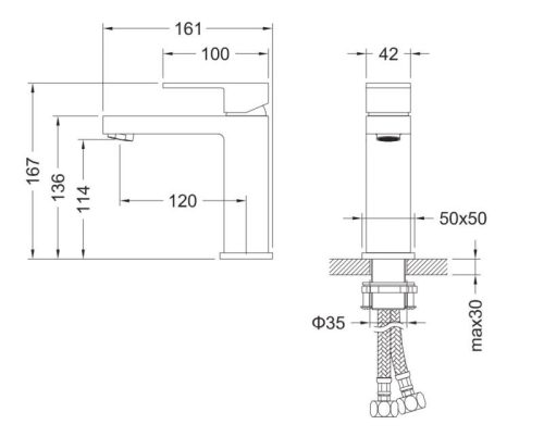 AREZZO design CUBEFIELD mosdócsaptelep, szálcsiszolt arany