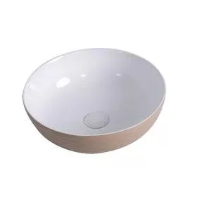 AREZZO design Toledo mosdótál, beige/fehér AR-471