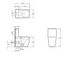 AREZZO design MONTANA kombi wc alsós/hátsó kifolyású, rimless AR-502R (2 doboz)