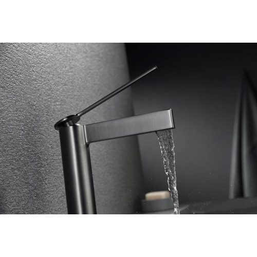 AREZZO design ELEGANT mosdócsaptelep, Gun metal (metál szürke) 