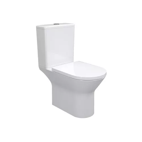AREZZO design VERMONT peremnélküli kombi wc alsó/hátsó kifolyású