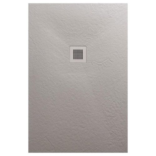 AREZZO design SOLIDSoft zuhanytálca 160x80 cm, BETON, színazonos lefolyóval (2 doboz)