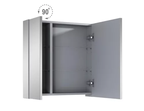 AREZZO design Tükrös szekrény BASIC 60,2 ajtó