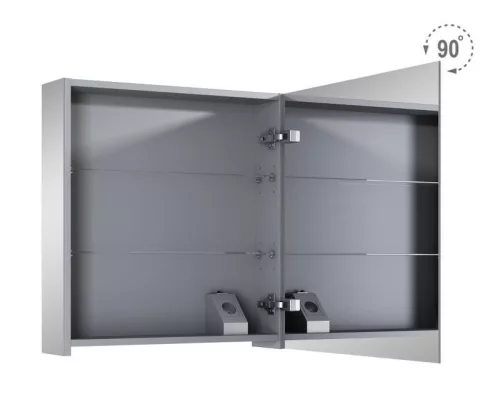 AREZZO design Tükrös szekrény MEDIUM 60,1 ajtó + TECHNOBOX