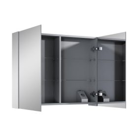   AREZZO design Tükrös szekrény MEDIUM 80,2 ajtó + TECHNOBOX