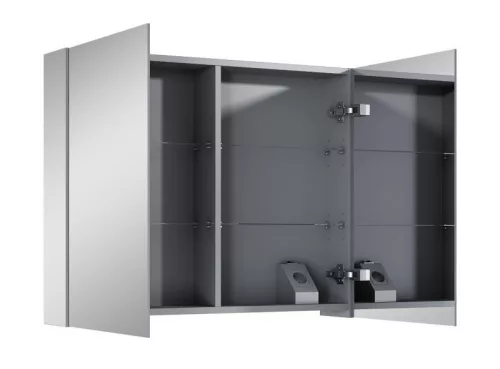 AREZZO design Tükrös szekrény MEDIUM 80,2 ajtó + TECHNOBOX