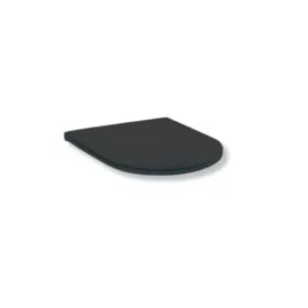   AREZZO design ARIZONA Slim Soft Close lecsapódásgátlós WC tető FEKETE AR-ASCSLIMB
