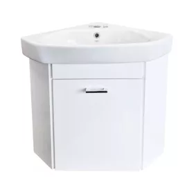   Viva STYLE Arda sarokszekrény CeraStyle Arda porcelán sarokmosdóval 46 x 46 cm - BALOS