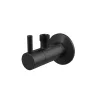 ALCA Design sarokszelep szűrővel, 1/2"-3/8" FEKETE-matt (ARV001-BLACK)