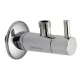 ALCA Design sarokszelep szűrővel, 1/2"-3/8" (ARV001)