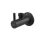 ALCA Design sarokszelep szűrővel, 1/2"-1/2" FEKETE-matt (ARV003-BLACK)