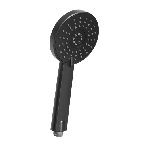 Invena DAFNI kézizuhany, 3 funkciós, fekete, waterplating bevonat