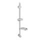 Invena KOS zuhanyrúd, fali, szappantartóval, króm