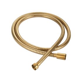   Invena GLAMOUR ALKATRÉSZ Zuhanycső, csavarodásmentes, 150cm, fém/arany, PVD bevonat