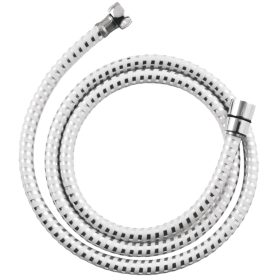 Invena Zuhanycső, 150 cm, PVC/króm-fehér