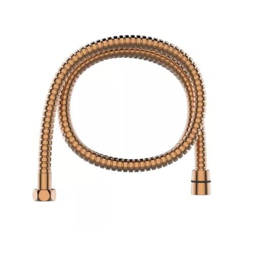 Invena zuhanycső MOONLIGHT 150cm, rózsa arany PVD, csavarodásmentes