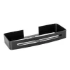 AWD Fali polc aluminium matt fekete 32x13/4,7cm ragasztható