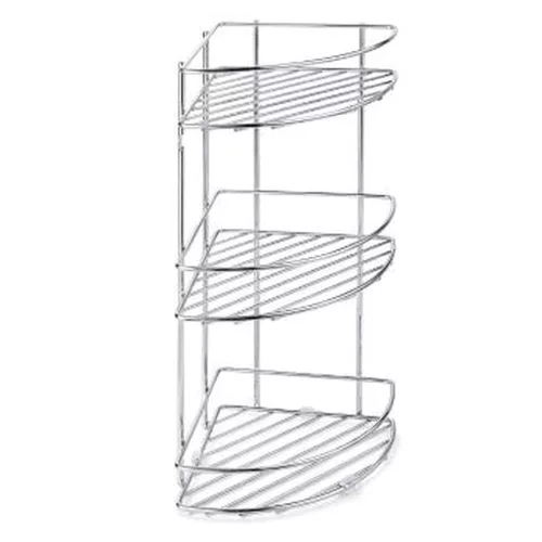 AWD Tripla sarokpolc, krómozott huzal 22,3x22,3/56cm