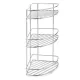 AWD Tripla sarokpolc, krómozott huzal 22,3x22,3/56cm