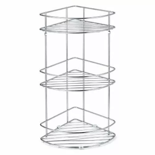 AWD Tripla sarokpolc, krómozott huzal 22,3x22,3/56cm