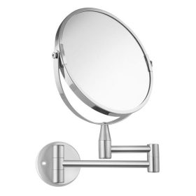   AWD Piperetükör fali, állítható karral, nagyítós (2x), króm (0705)