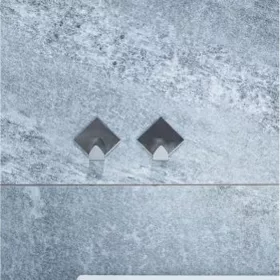   AWD akasztó rozsdamentes acélból, öntapadós,4,8x4,4x1,8cm, 2 db/csomag