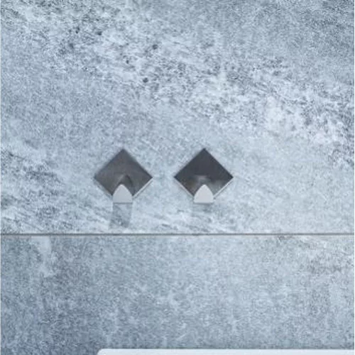 AWD akasztó rozsdamentes acélból, öntapadós,4,8x4,4x1,8cm, 2 db/csomag