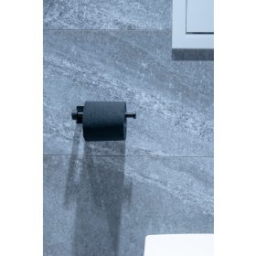 AWD WC papírtartó fekete ragasztható