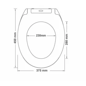   AWD WC ülőke CALYPSO duroplast, softclose, gyorsleoldós (1061)