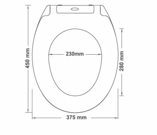 AWD WC ülőke CALYPSO duroplast, softclose, gyorsleoldós (1061)