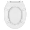 AWD WC ülőke PALMERA duroplast, softclose, fekete/pálmalevelek (1998)