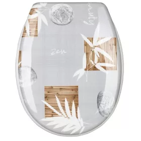   AWD WC ülőke CALMI duroplast, softclose, szürke/bambuszmintás (1999)